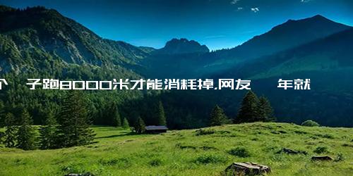 吃个粽子跑8000米才能消耗掉，网友 一年就吃这么一次粽子还要说